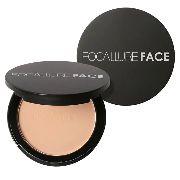 Face Powder Brighten Oil-control Nude Makeup Pressed Powder Foundation
