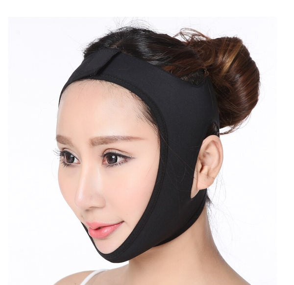 Elastic Face Slimming Bandage V Line Face Shaper Women Chin Cheek Lift Up Belt Facial Massager Strap Skin Care Beauty Tools