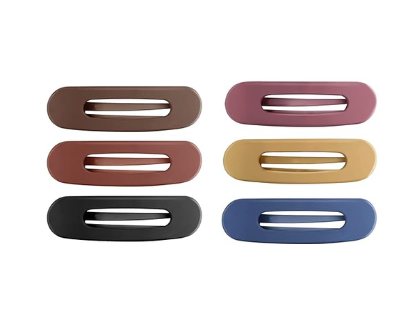 Korean Frosted Large Hair Clips For Women Girl Hair Accesories Fashion Color Solid Acrylic Hairpins Toothed Non-slip BB Barrette