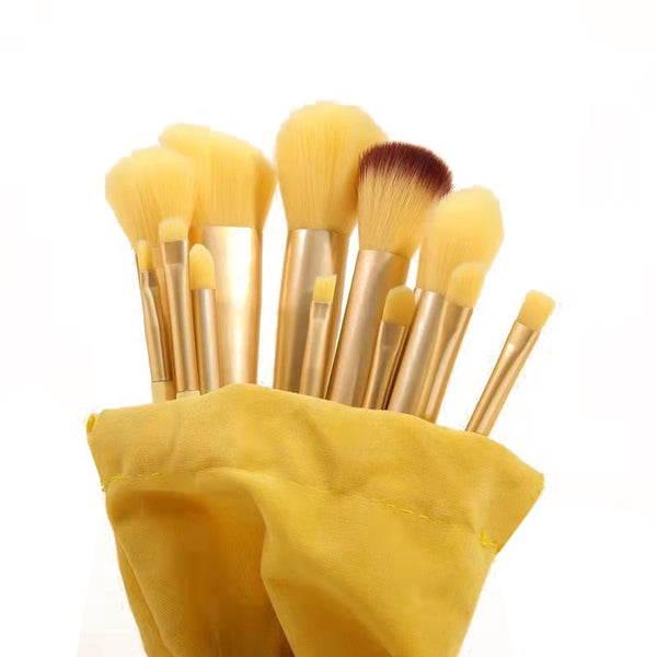 13pcs Makeup Brushes Cosmetic Full Set 3 Colors Soft Hair Female Make Up Tools Foundation Brush Eyeshadow Complete Kit